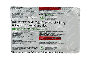 Rosurica Gold 75/20/75 MG Capsule 10