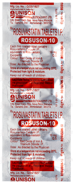 Rosuson 10 Tablet 10