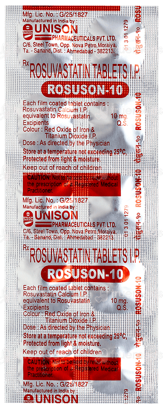 Rosuson 10 Tablet 10