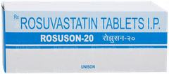 Rosuson 20 Tablet 10 Rosuson 20 Tablet 10