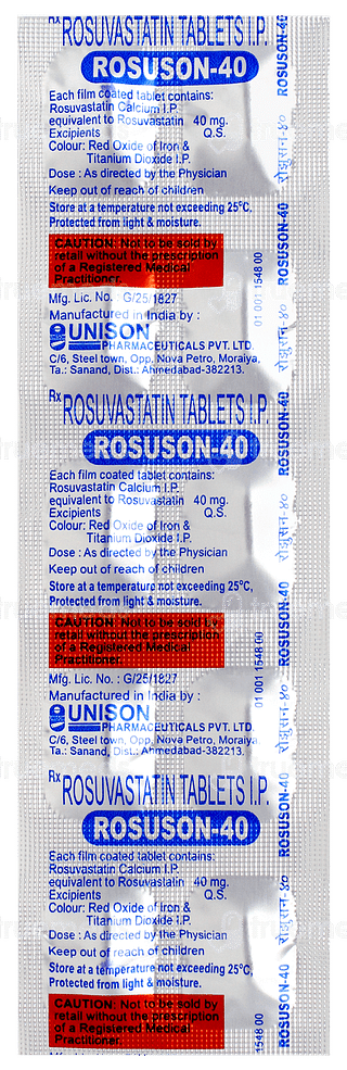 Rosuson 40 Tablet 10