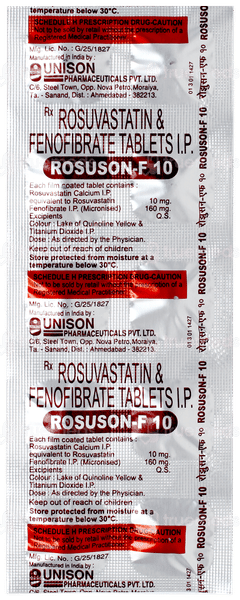 Rosuson F 10 Tablet 10