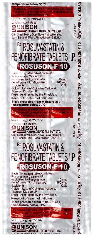 Rosuson F 10 Tablet 10