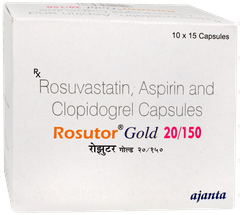 Rosutor Gold 20/150 Capsule 15 Rosutor Gold 20/150 Capsule 15
