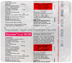 Rosutor Gold 20/150 Capsule 15 Rosutor Gold 20/150 Capsule 15