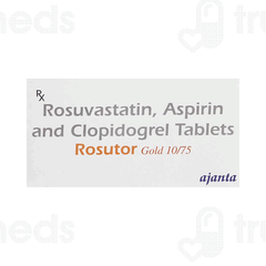 Rosutor Gold 10/75 Tablet 10 Rosutor Gold 10/75 Tablet 10