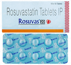 Rosuvas 20 Tablet 10