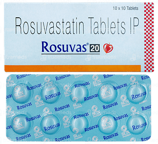 Rosuvas 20 Tablet 10