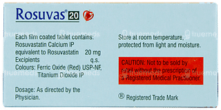 Rosuvas 20 Tablet 10