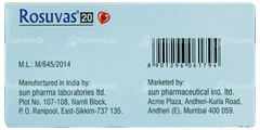 Rosuvas 20 Tablet 10 Rosuvas 20 Tablet 10