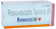 Rosuvas 20 Tablet 10 Rosuvas 20 Tablet 10