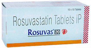 Rosuvas 20 Tablet 10