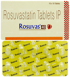 Rosuvas 40 Tablet 10 Rosuvas 40 Tablet 10