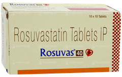 Rosuvas 40 Tablet 10 Rosuvas 40 Tablet 10