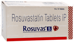 Rosuvas 5 Tablet 15 Rosuvas 5 Tablet 15