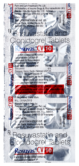 Rosuvas Cv 10 Tablet 10