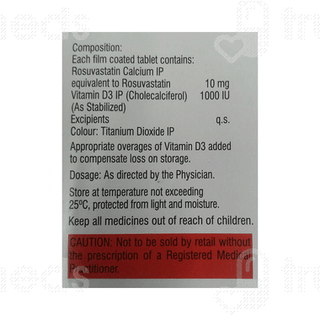 Rosuvas D 10 Tablet 15