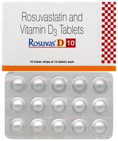 Rosuvas D 10 Tablet 15 Rosuvas D 10 Tablet 15