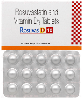 Rosuvas D 10 Tablet 15