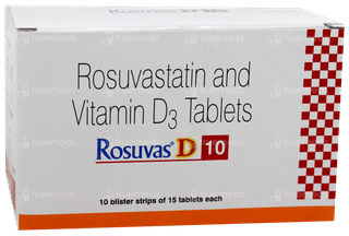 Rosuvas D 10 Tablet 15