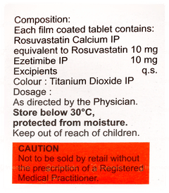 Rosuvas Ez 10 Tablet 10