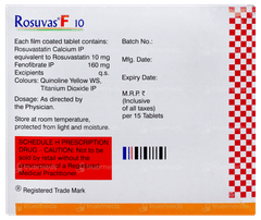 Rosuvas F 10 Tablet 15