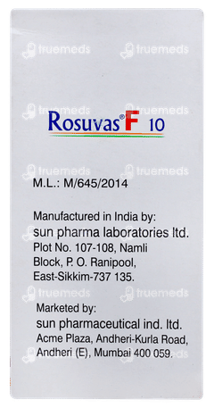Rosuvas F 10 Tablet 15