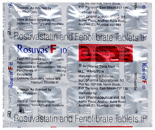 Rosuvas F 10 Tablet 15