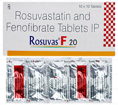 Rosuvas F 20 Tablet 10