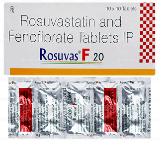 Rosuvas F 20 Tablet 10