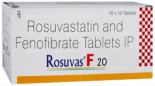 Rosuvas F 20 Tablet 10