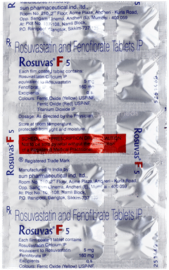Rosuvas F 5 Tablet 15