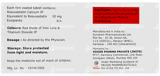 Rosuvastin 10 Tablet 10