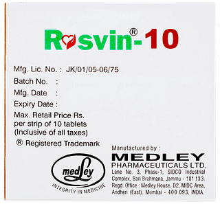 Rosvin 10 Tablet 10