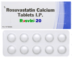 Rosvin 20 Tablet 10