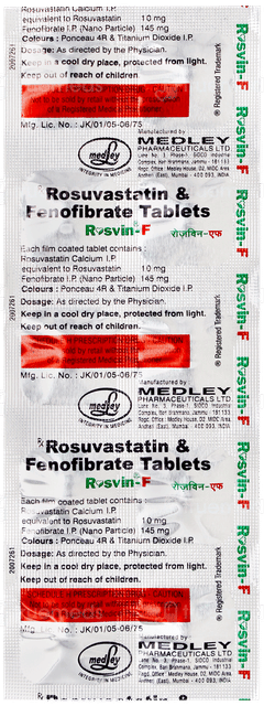 Rosvin F Tablet 10 Rosvin F Tablet 10