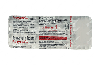 Rosycap 40 MG Tablet 10