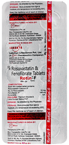 Rotin F Tablet 10 Rotin F Tablet 10