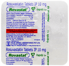 Rovastat 10 Tablet 15 Rovastat 10 Tablet 15