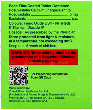 Rovastat 5 Tablet 15
