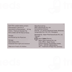 Rovio 20 MG Tablet 10 Rovio 20 MG Tablet 10