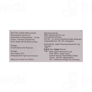Rovio 20 MG Tablet 10