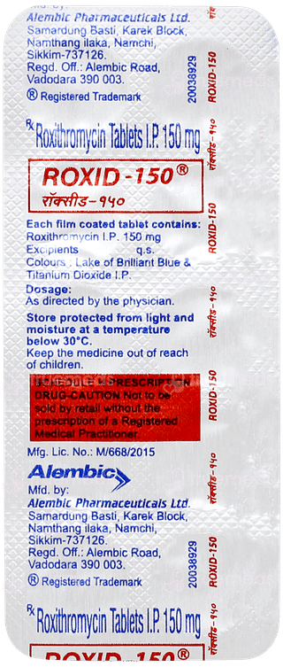 Roxid 150 Tablet 10