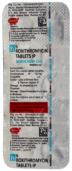 Roxychem 150 Tablet 10 Roxychem 150 Tablet 10