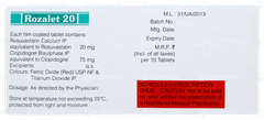 Rozalet 20 Tablet 10 Rozalet 20 Tablet 10