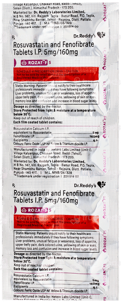 Rozat F 5 Tablet 10 Rozat F 5 Tablet 10