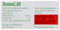 Rozavel 20 Tablet 10 Rozavel 20 Tablet 10