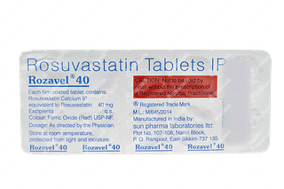 Rozavel 40 MG Tablet 10