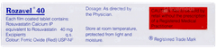 Rozavel 40 Tablet 10 Rozavel 40 Tablet 10