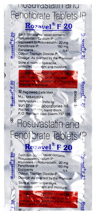 Rozavel F 20 Tablet 10